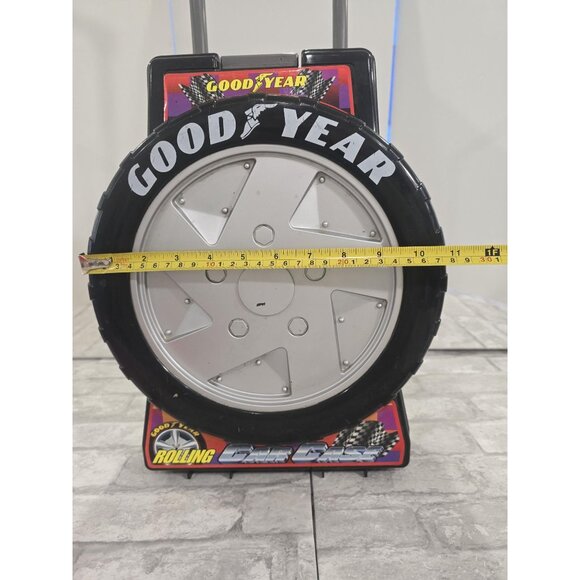 Vtg Goodyear Rolling Car Case Holder for 75 Hot Wheels‎ or Matchbox cars - Picture 8 of 10